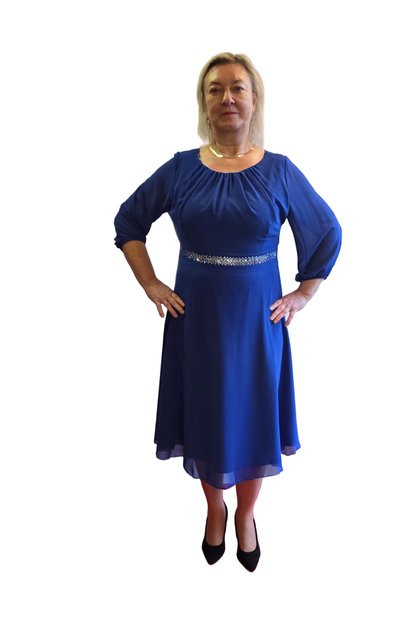 Chabrowa Sukienka Mariza Midi