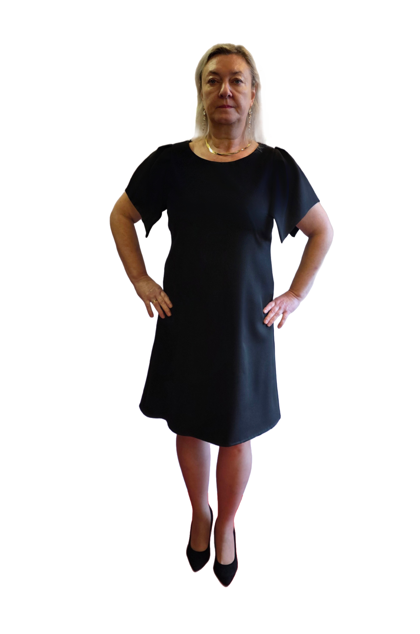 Czarna Sukienka Enida