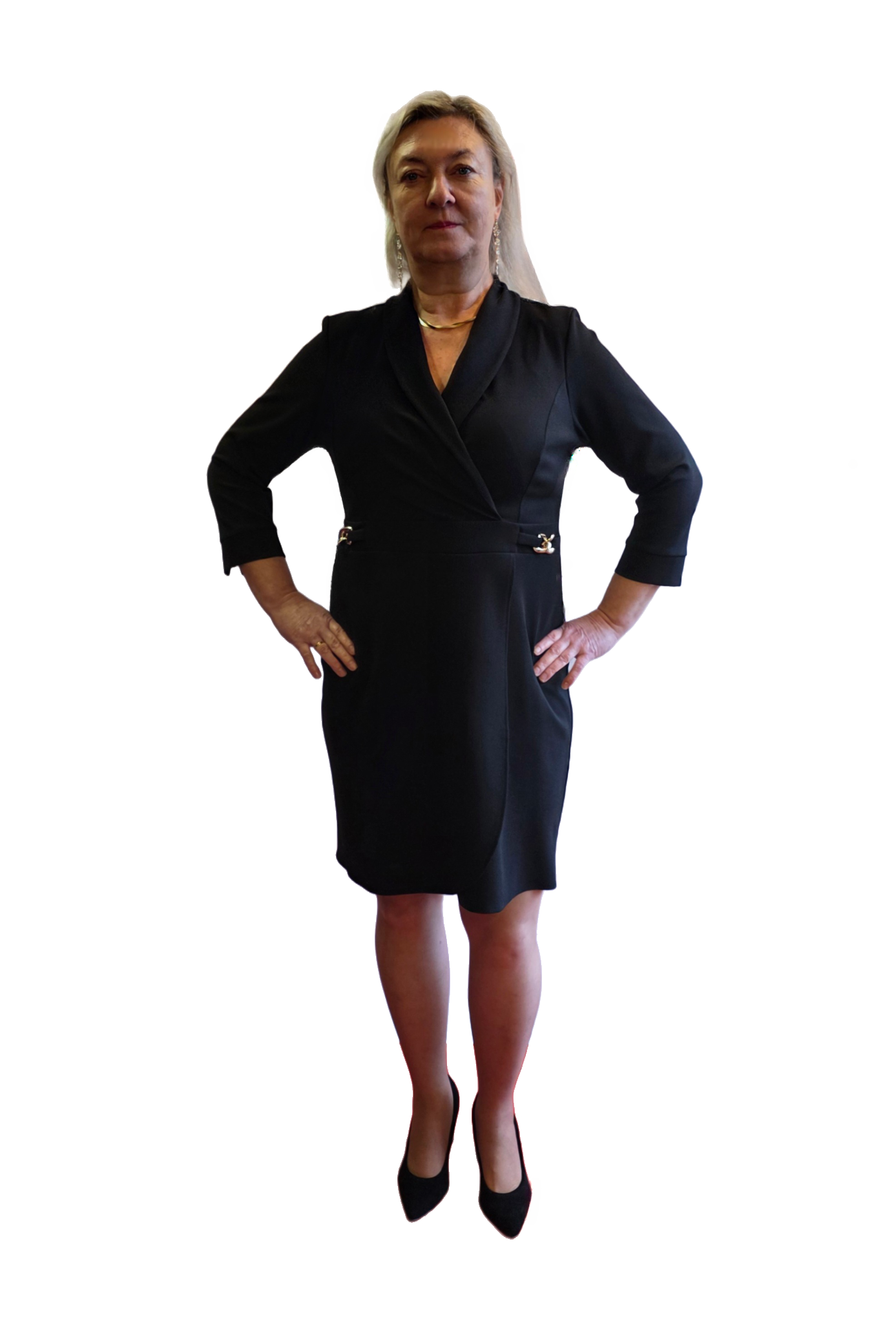 Czarna Sukienka Elena Mini