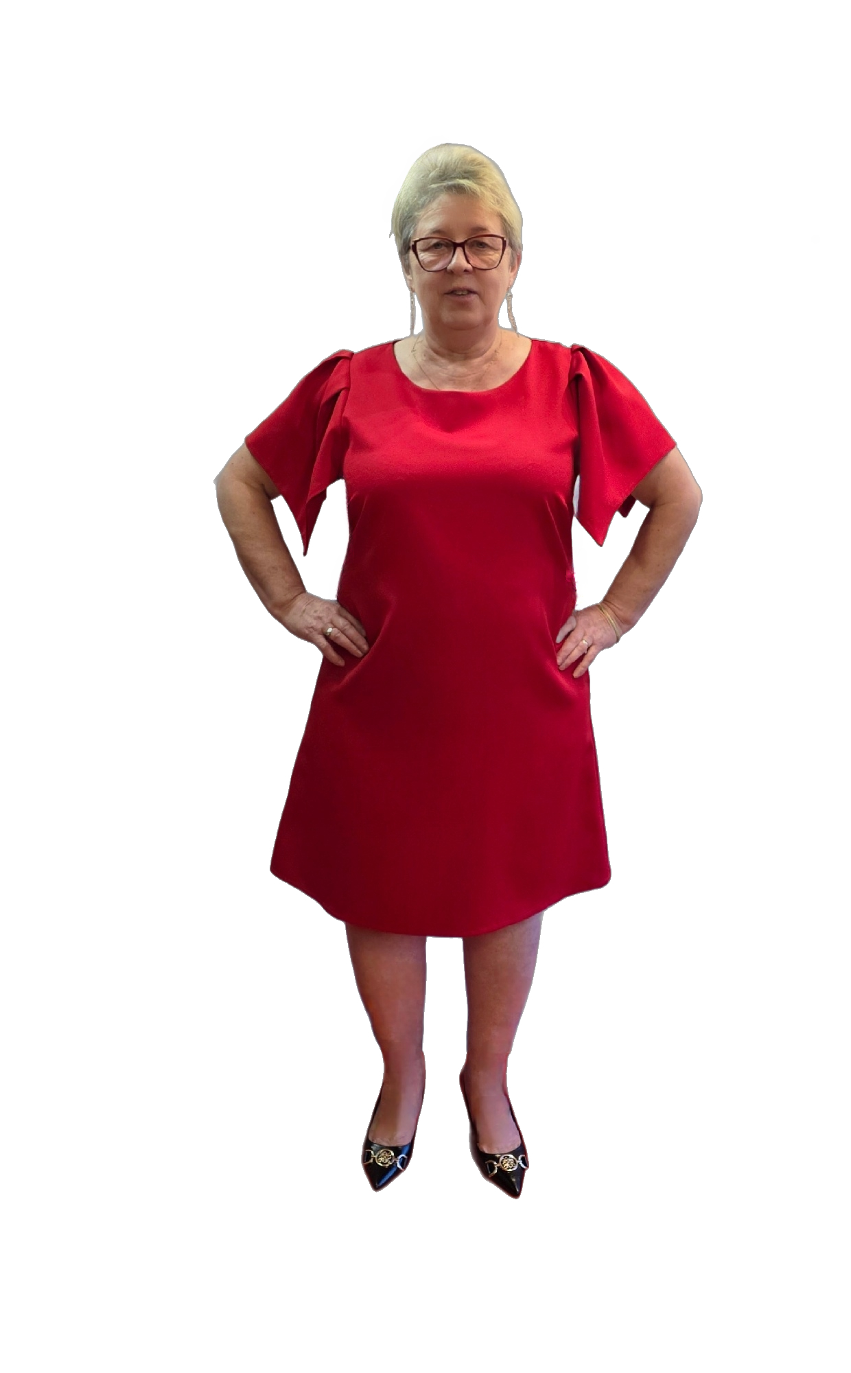 Czerwona Sukienka Enida