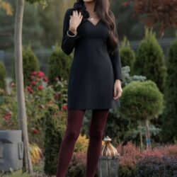 Czarna Sukienka Emma Mini